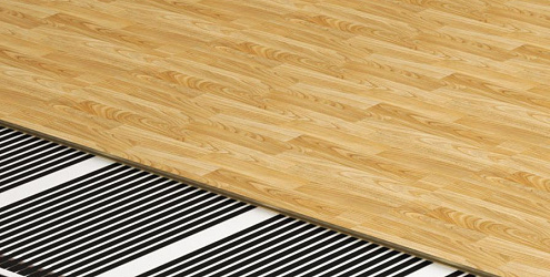 Можно ли укладывать ламинат на теплый пол?